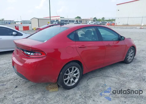 2013 Dodge Dart Sxt из США, поврежденный, VIN 1C3CDFBA7DD109990